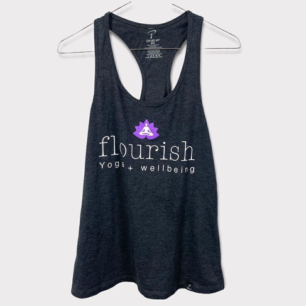 Set of Two Altheisure Tops Yoga Tank Hoodie